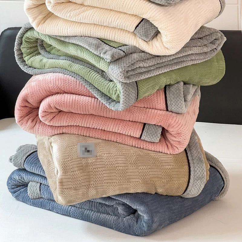 Fleece Deken voor Koude Dagen Thuis en Kantoor