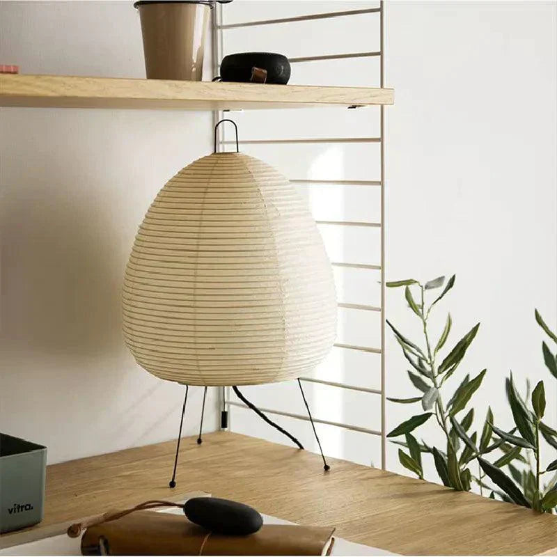Papieren Vloerlamp Japanse Stijl