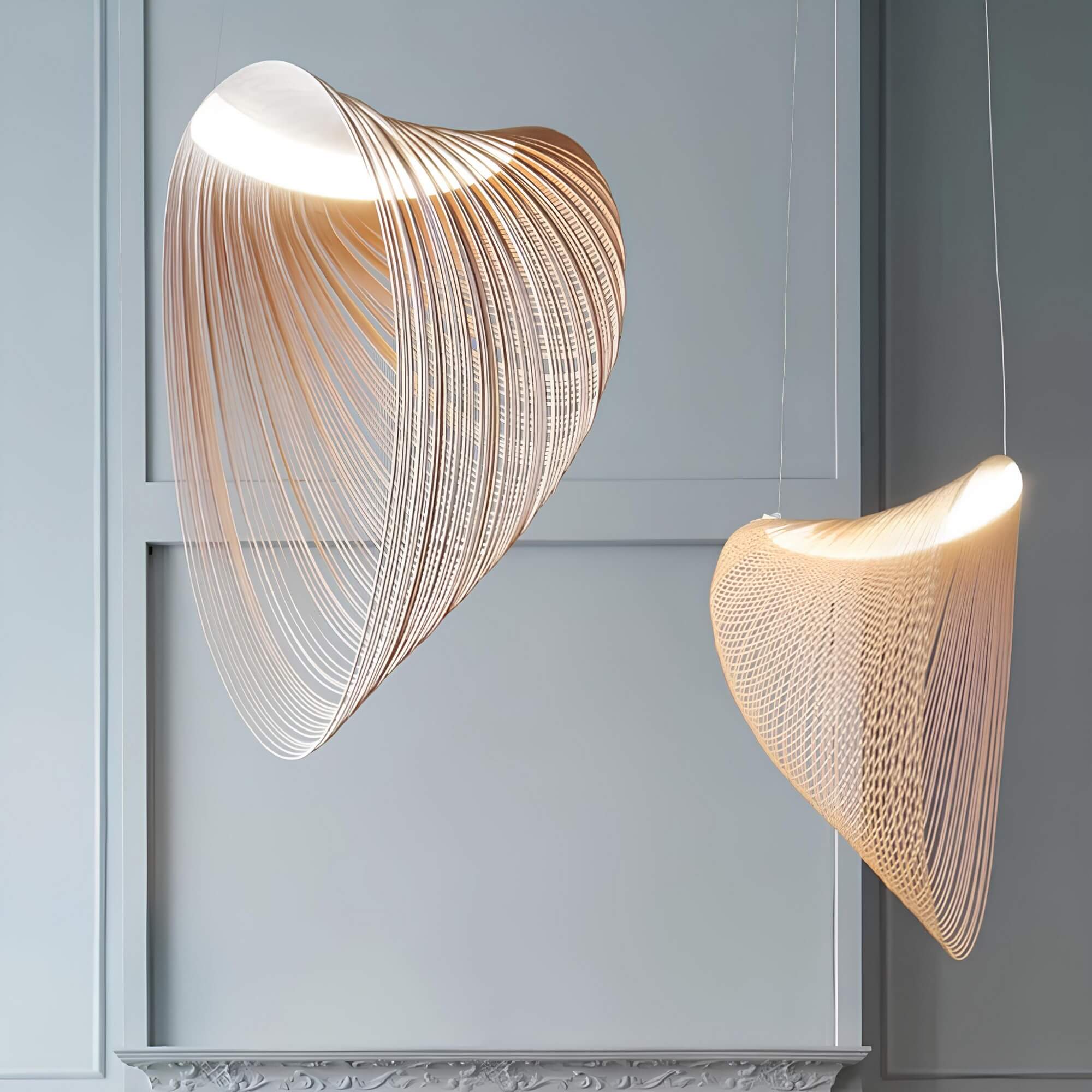 Metalen Hanglamp Hout voor Thuis en Kantoor