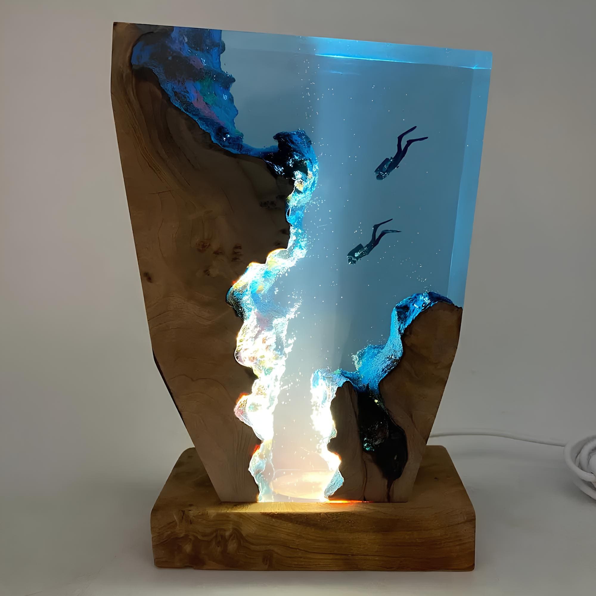 Oceaantafellamp Artistiek ontwerp voor thuis en kantoor decor