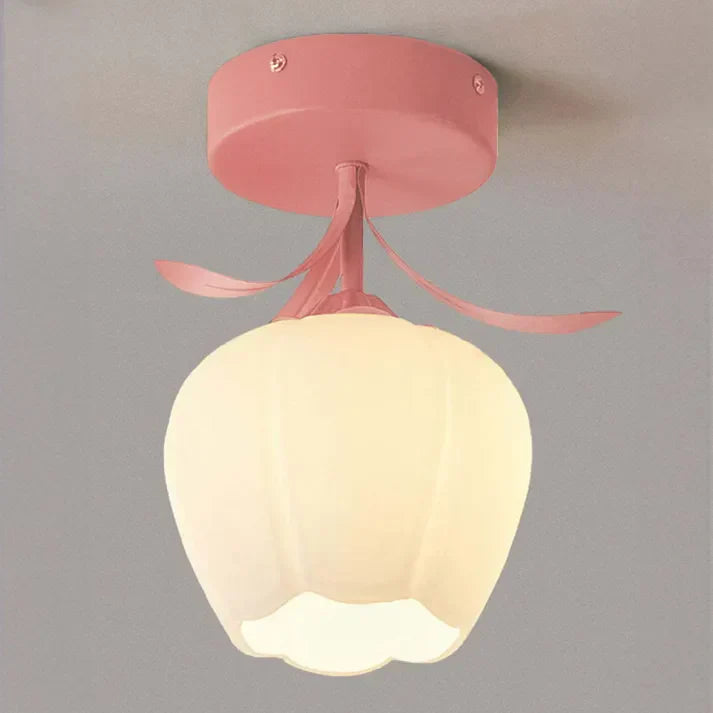 Mini Franse Plafondlamp Flush Mount LED Ceiling Light