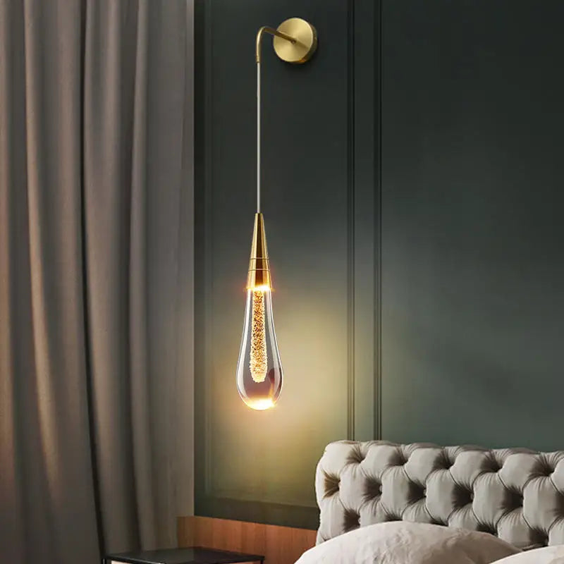 Druppelvormige Hanglamp voor Thuis en Kantoor Decor