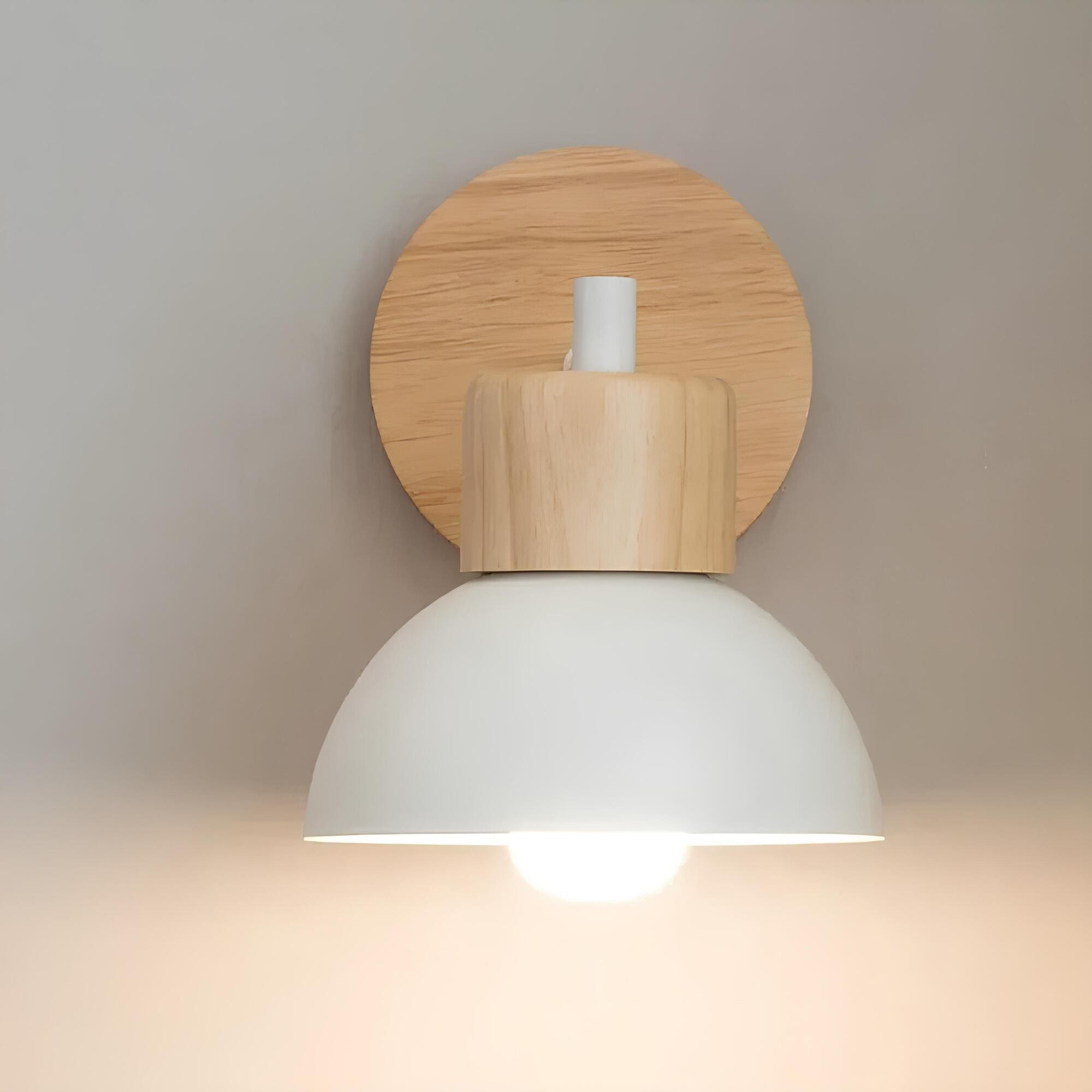Wandlamp Hout Scandinavisch Stijl voor Thuis en Kantoor Decor