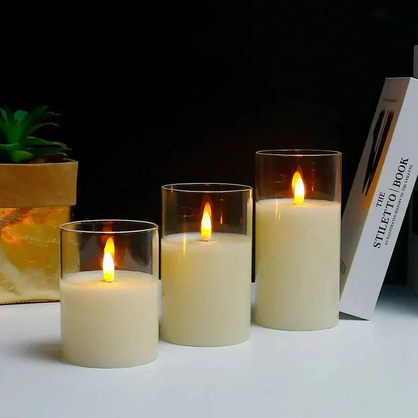Decoratieve Kaarsen Thuis Kantoor Veilig Stijlvol