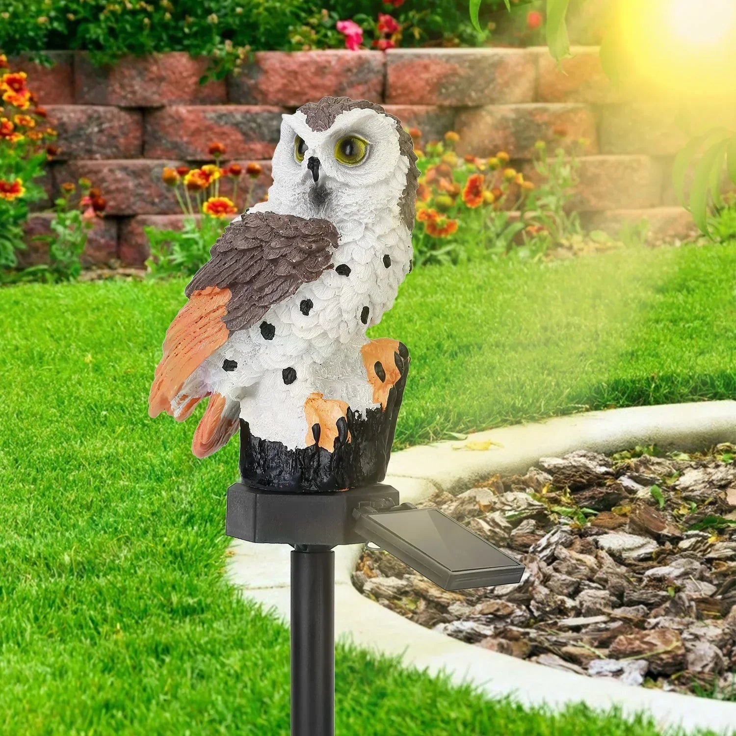 Zonne-Uil Tuinlamp Buitenlamp Decoratief Terras Verlichting