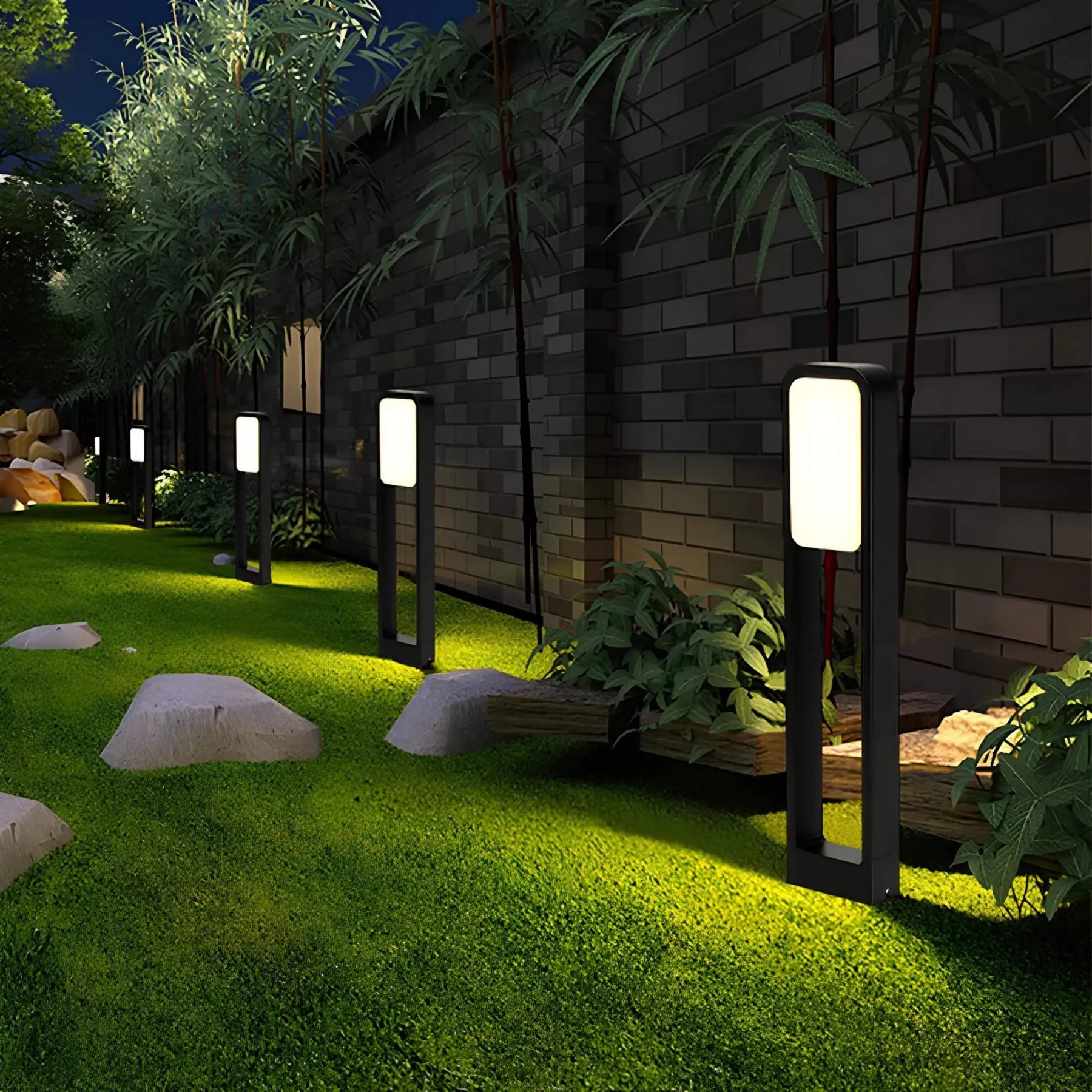 Zonne-energie Tuinpad Verlichting Waterdicht Buiten Verlichting
