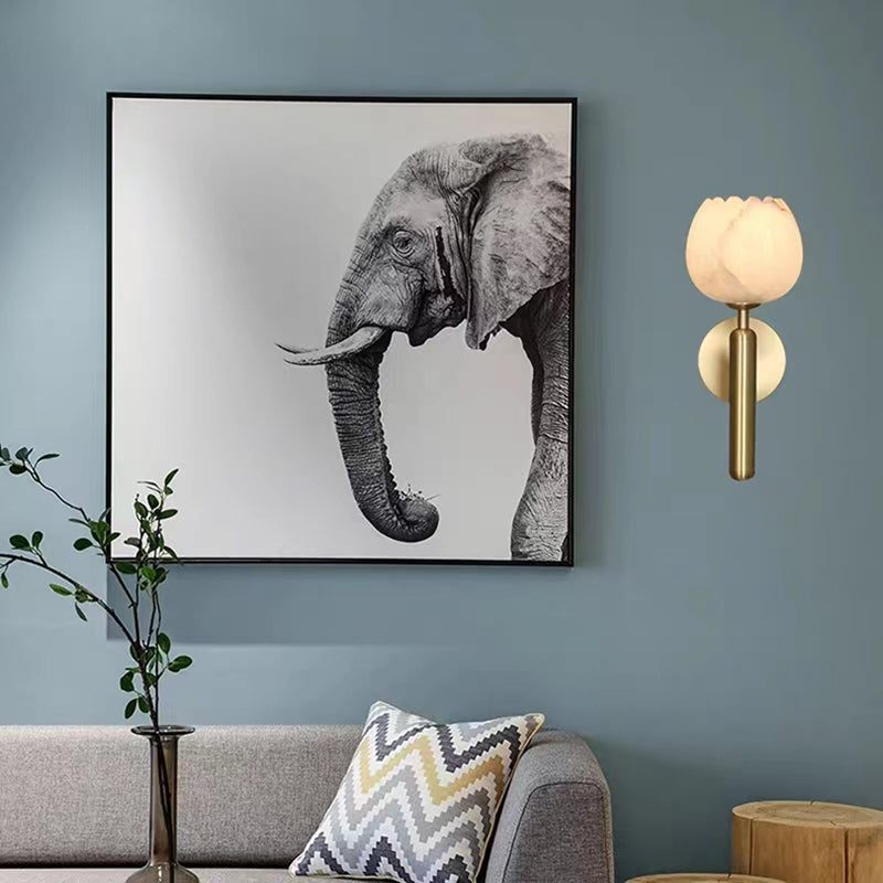 Floral Wandlamp Woondecoratie LED