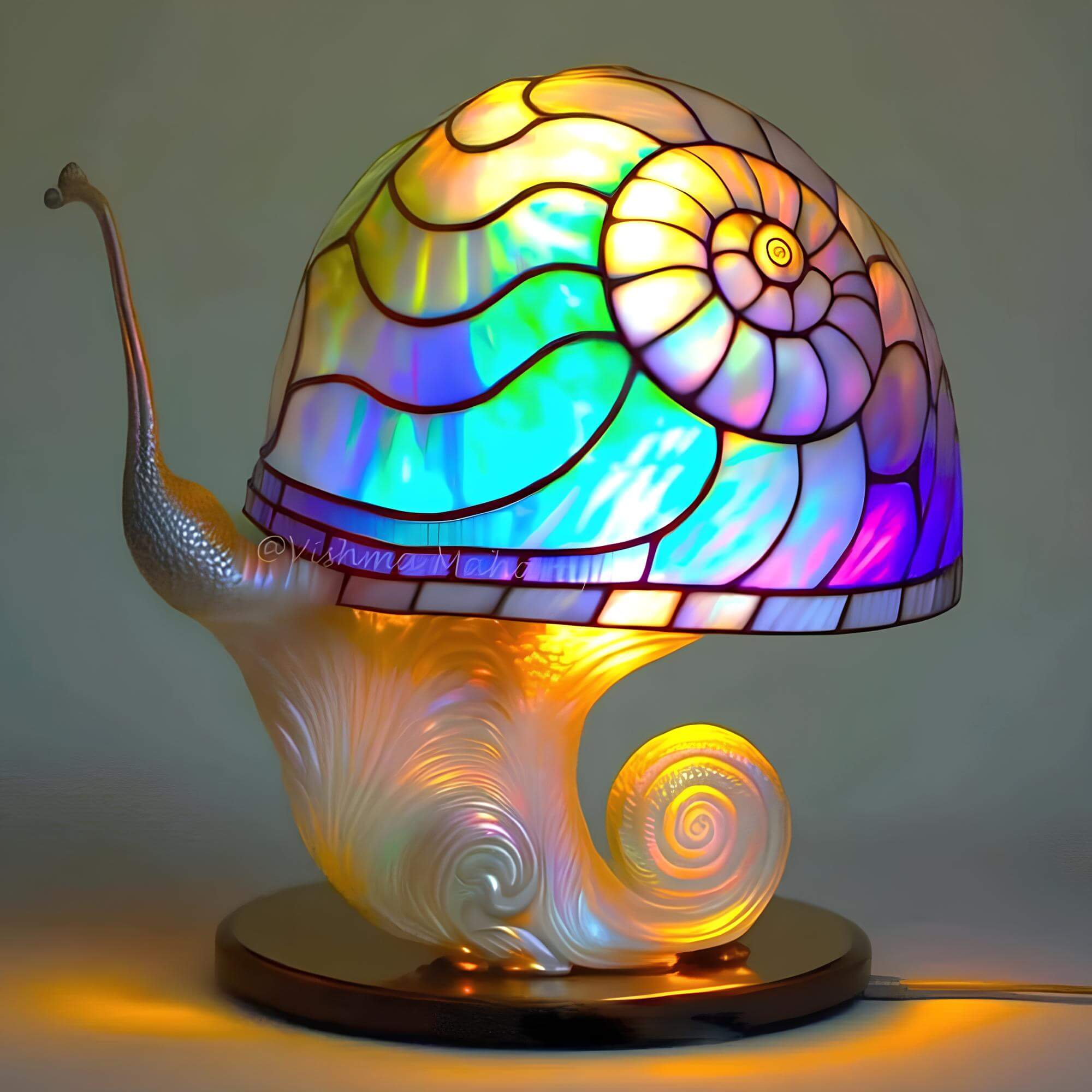 Glazen Tafellamp Huisdecoratie Flacon Vorm