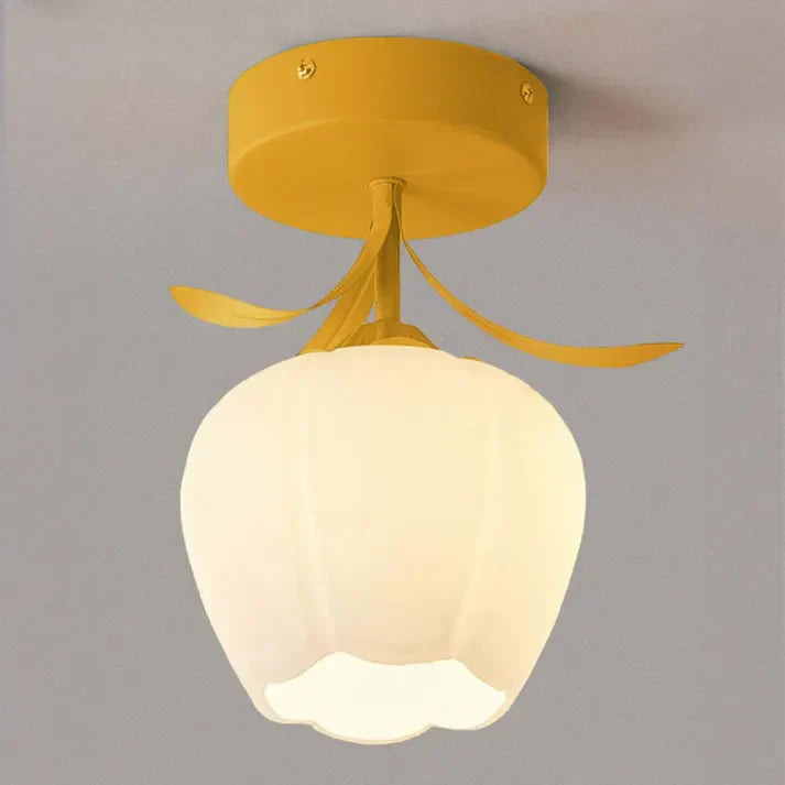 Mini Franse Plafondlamp Flush Mount LED Ceiling Light