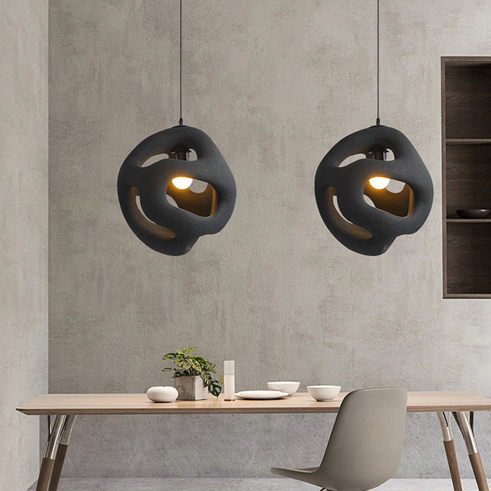 Scandinavische Hanglamp Wabi Sabi voor Thuis en Kantoor