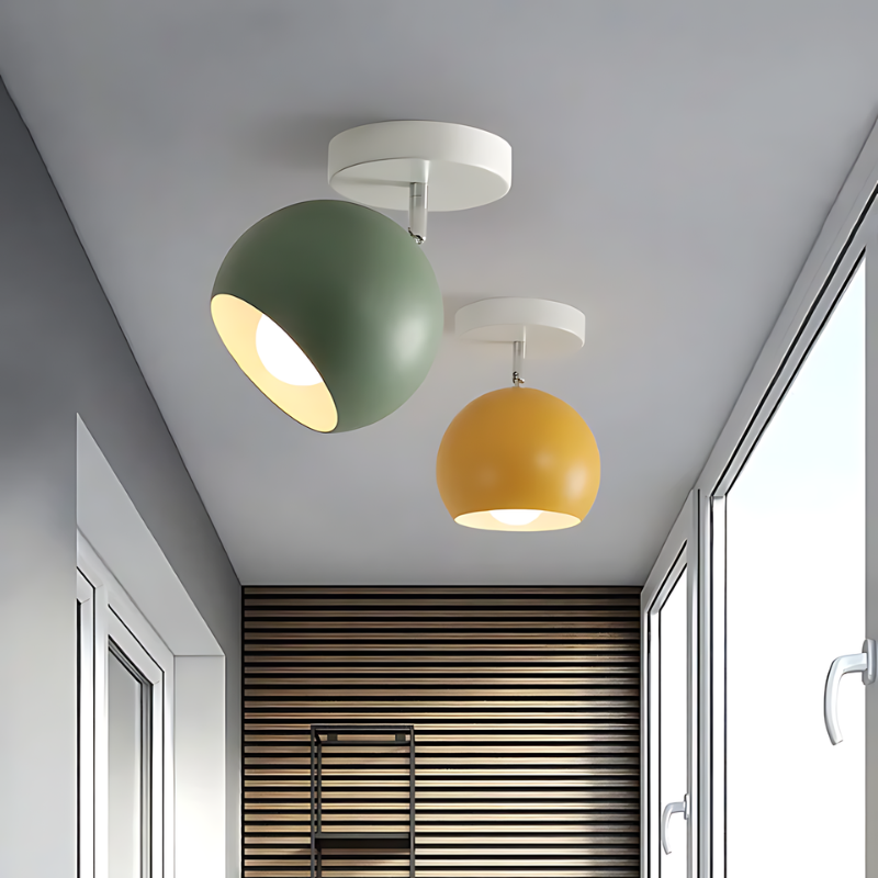 Macaron Plafondlamp Rond Opbouw Armatuur LED Verlichting