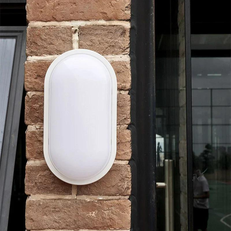 Buiten LED Wandlamp Vochtbestendig Vierkant