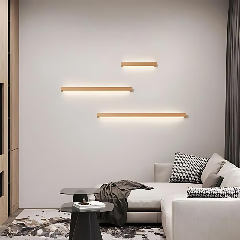 Dimbare Houten Wandlamp LED voor Thuis en Kantoor