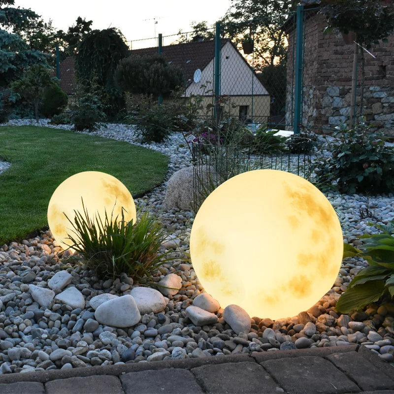 LED Tuinlamp Maanvormig voor Buitendecoratie