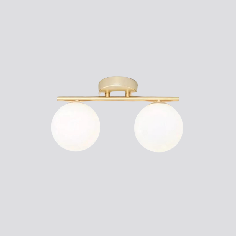LED Plafondlamp Glazen Flush Mount Rond