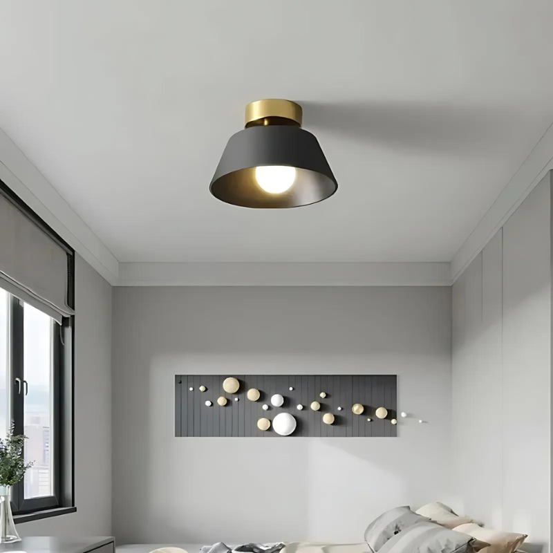 LED Plafondlamp Retro Stijl Flush Mount Cirkelvormig