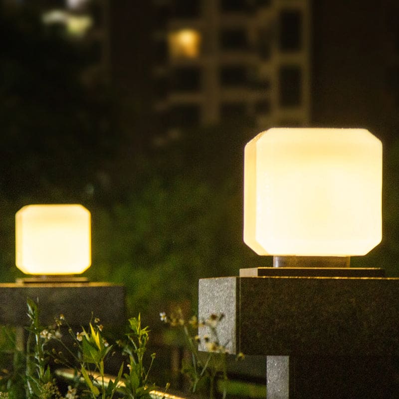 Zonne-energie Buitenlamp Tuin Verlichting Acryl