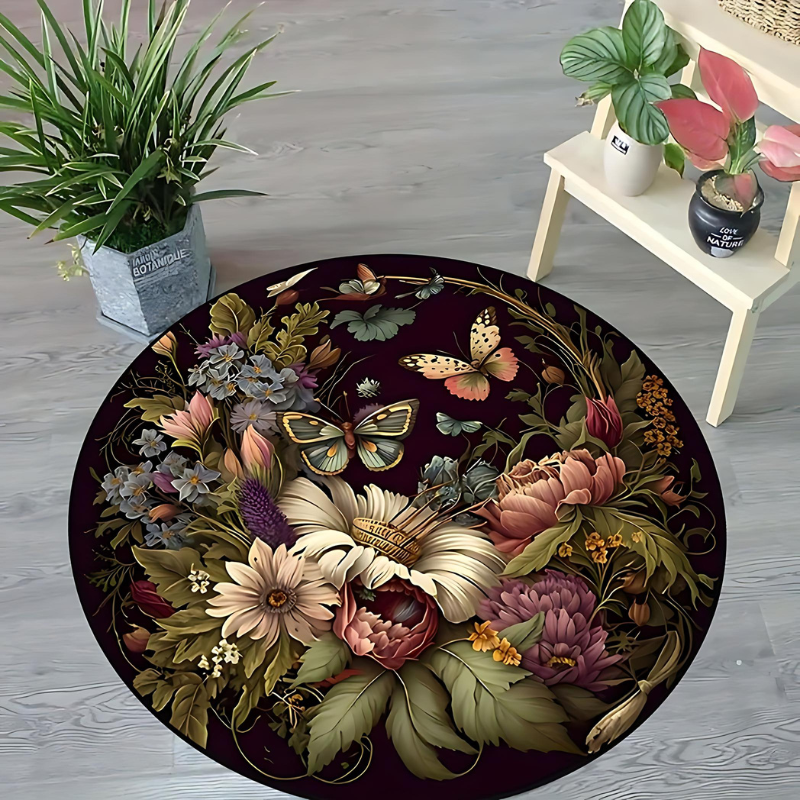 Rond Vloerkleed voor Thuis en Kantoor Decor