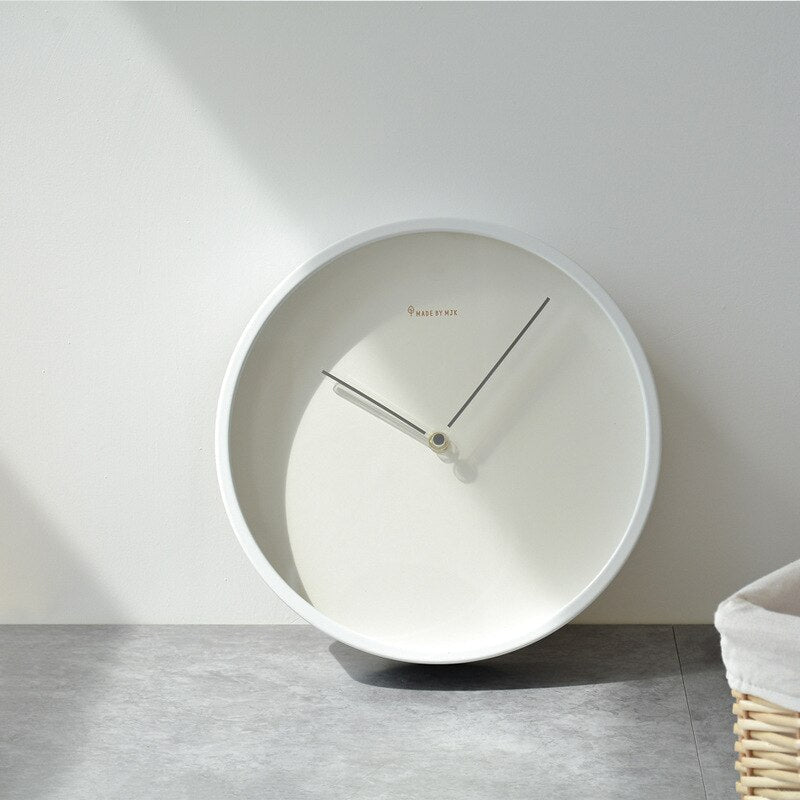 Wandklok Scandinavisch Minimalistisch Circulair voor Thuis Kantoor