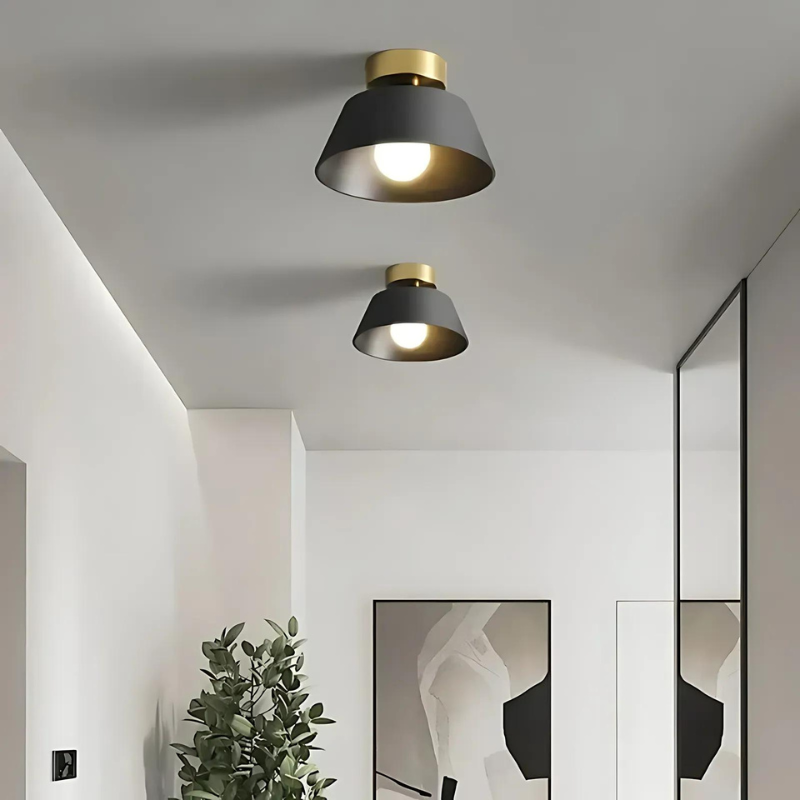 LED Plafondlamp Retro Stijl Flush Mount Cirkelvormig