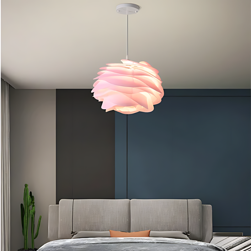Kristallen Plafondlamp Rozenontwerp Flush Mount LED Lamp