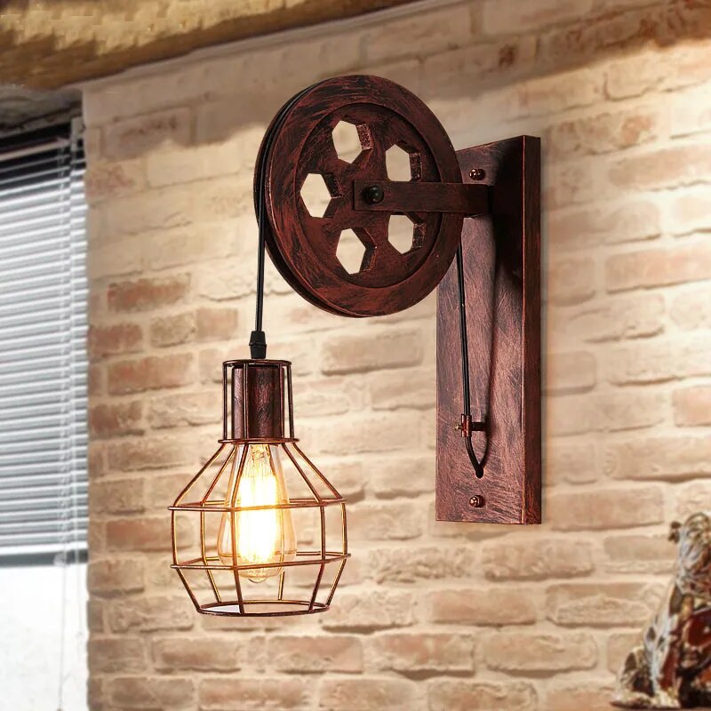 Wandlamp Midden-Eeuws Thuis Glans