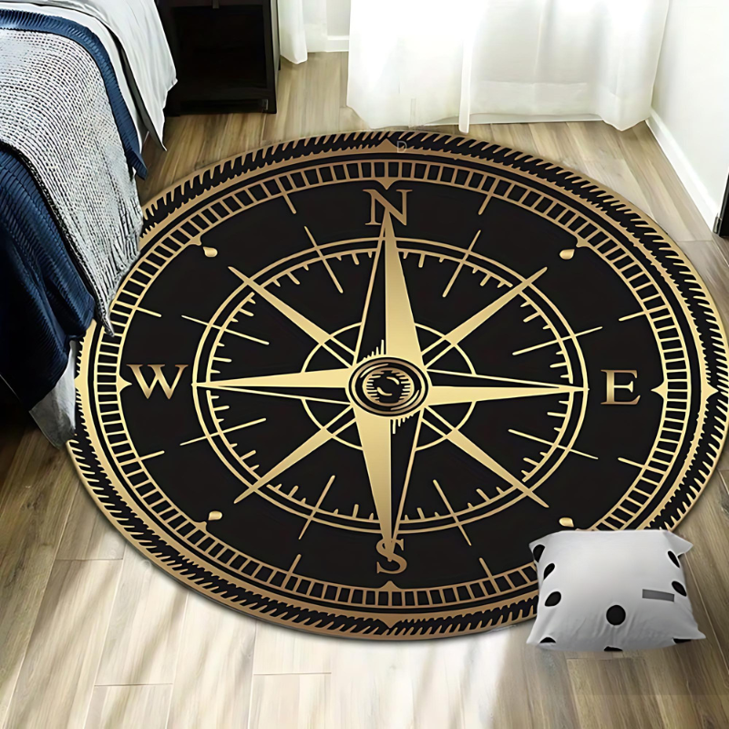 Rond Antislip Tapijt voor Thuis en Kantoor Decor