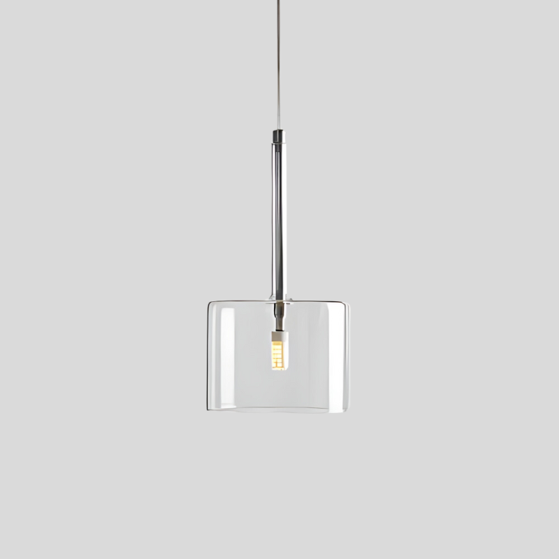 Glazen Hanglamp Eettafel Ovalen LED Woondecoratie