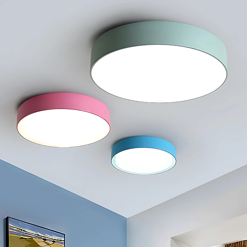 LED Plafondlamp Kinderkamer Flush Mount Kleurig Ontwerp