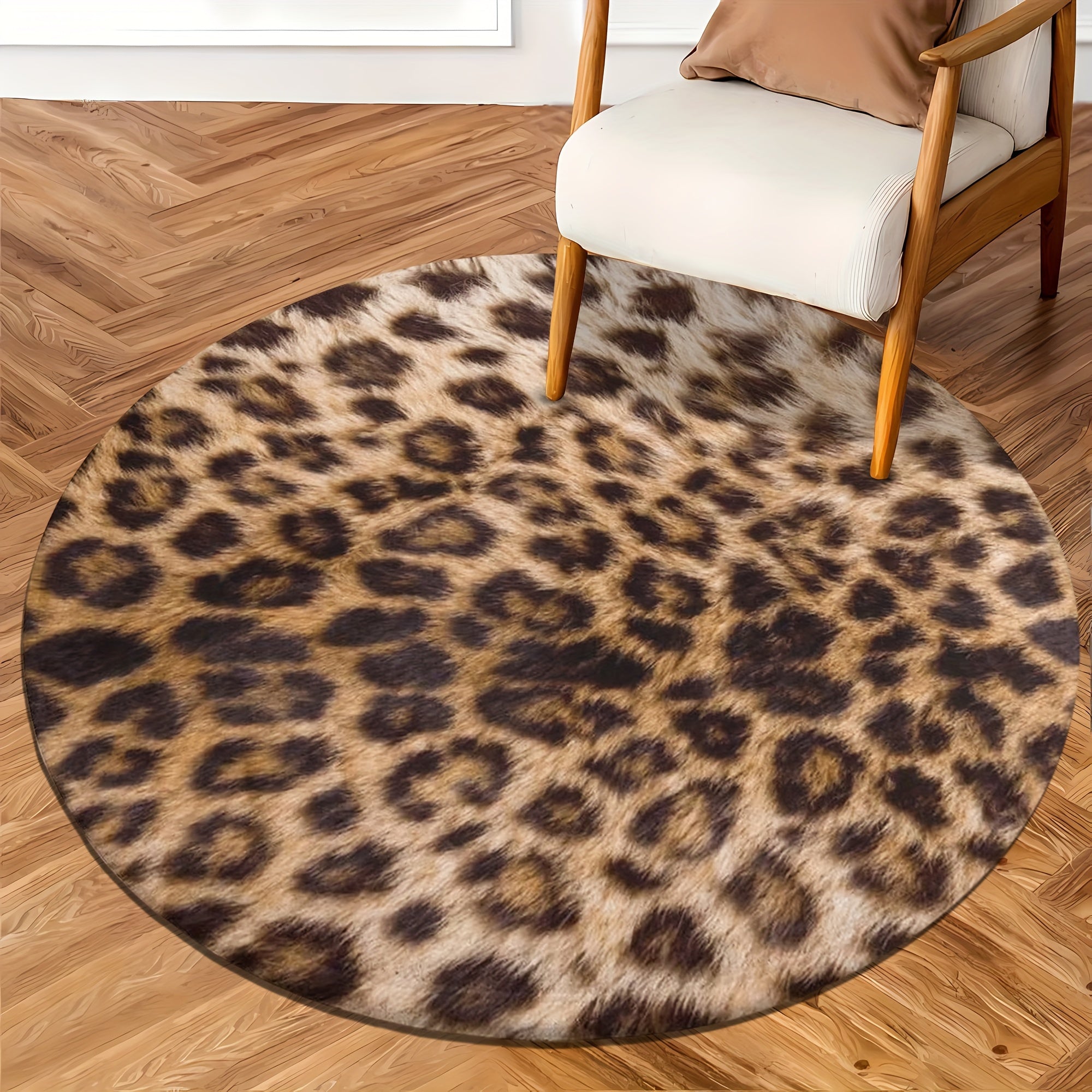 Vloerkleed Luipaardprint Flanel