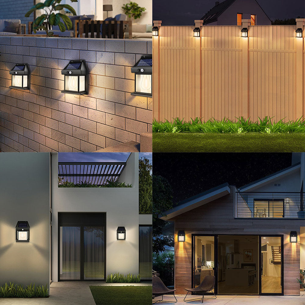 Zonne-energie Buiten Bewegingssensor Lamp Tuin Terras