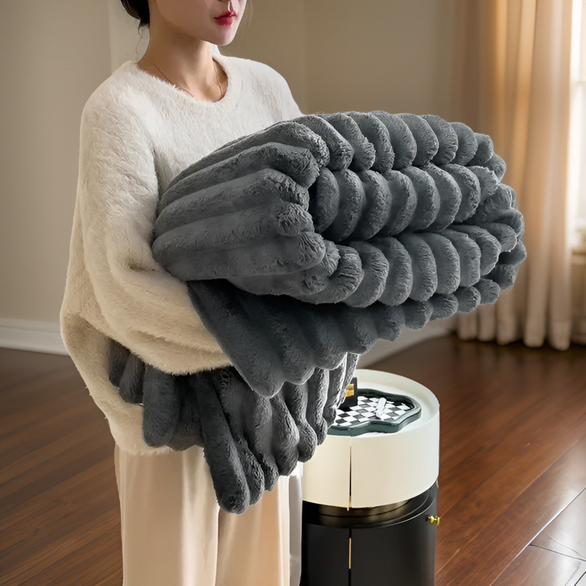 Fleece Deken voor Woonkamer en Thuisgebruik
