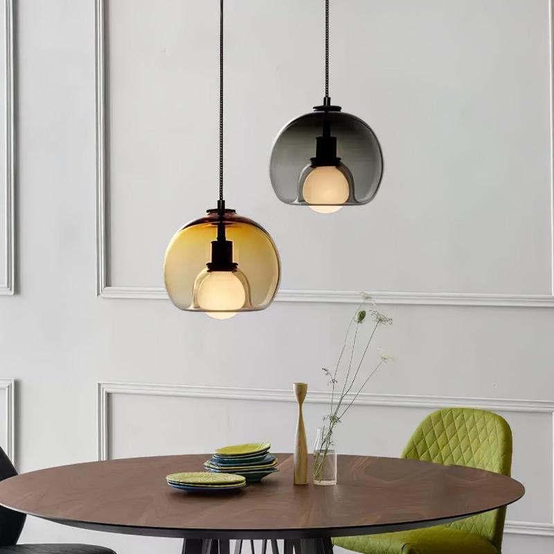 Glazen Hanglamp Rond voor Woon- en Kantoorinrichting
