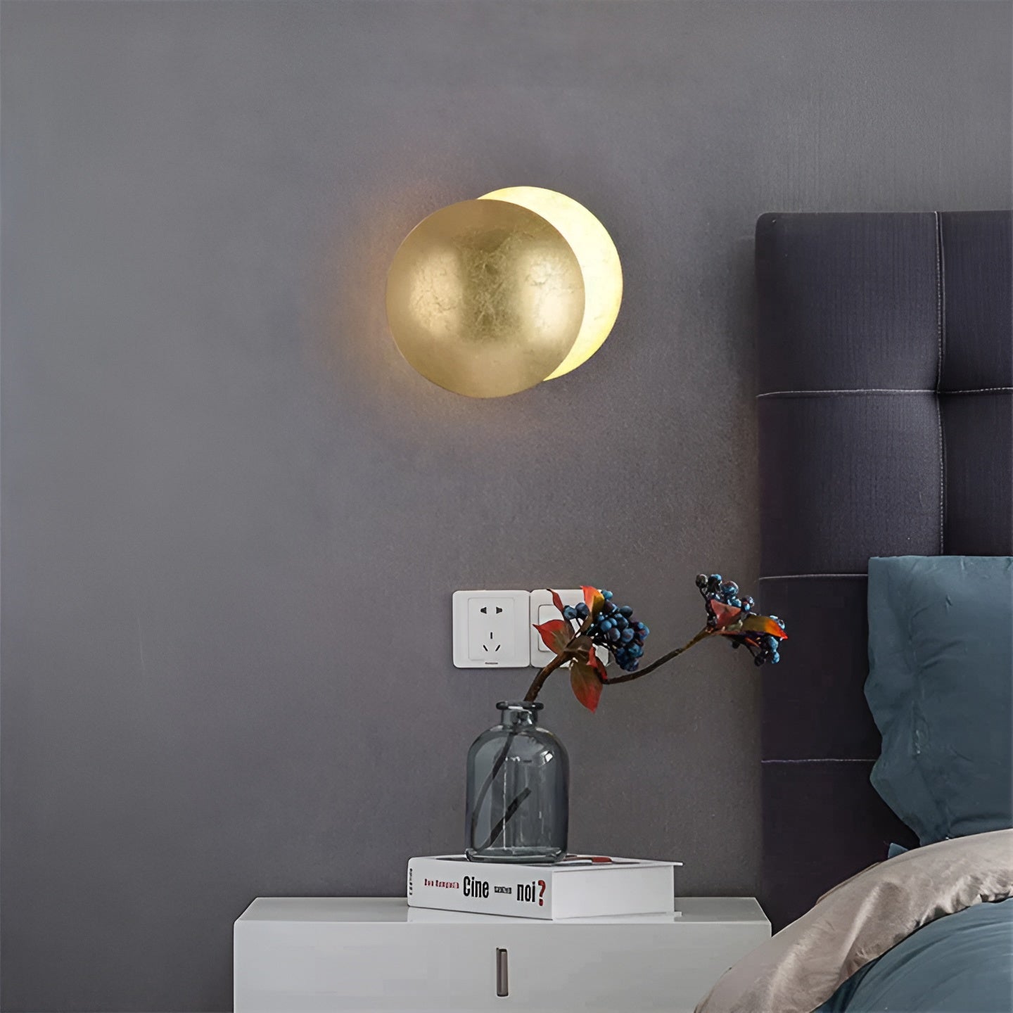 Draaibare LED Wandlamp voor Thuis en Kantoor