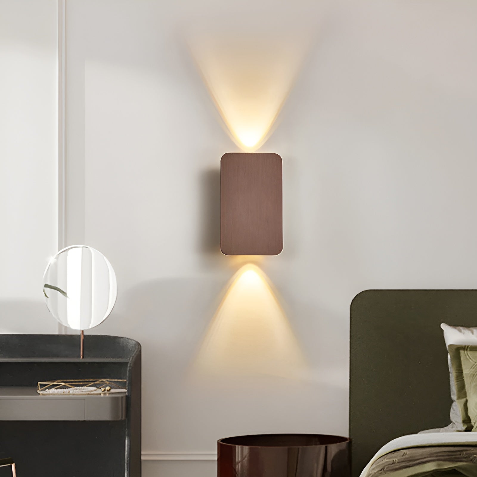 LED Wandlamp Mini Rechthoekig Minimalistisch Design