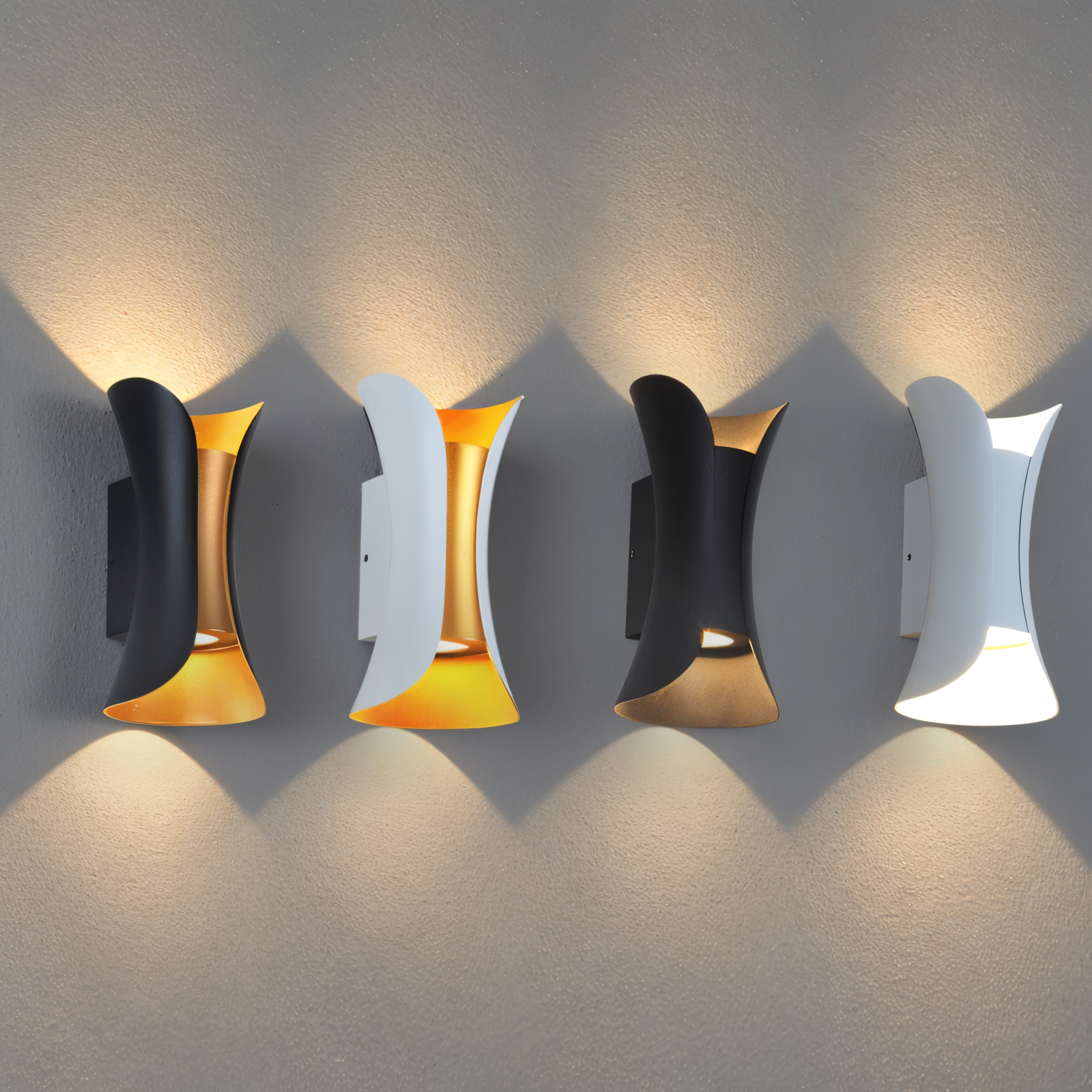 LED Wandlamp Waterdicht Dubbel Buitenverlichting