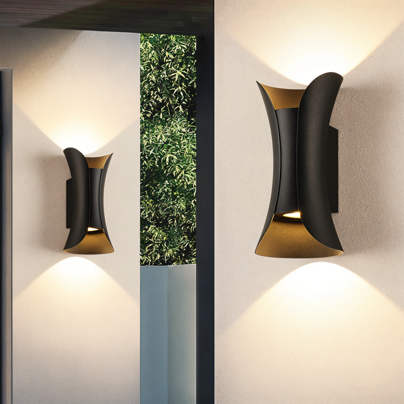LED Wandlamp Waterdicht Dubbel Buitenverlichting