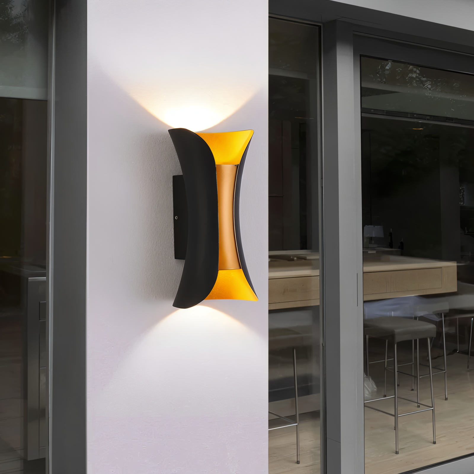 LED Wandlamp Waterdicht Dubbel Buitenverlichting