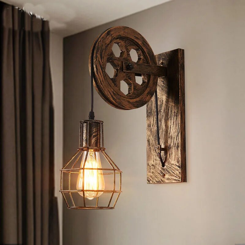 Wandlamp Midden-Eeuws Thuis Glans
