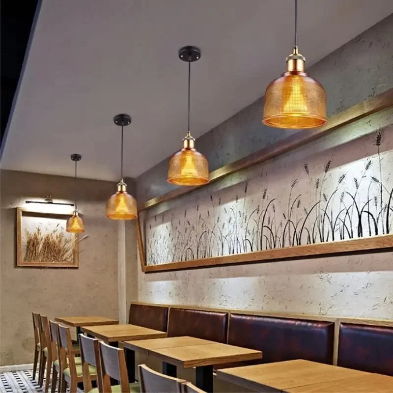Glazen Hanglamp LED voor Woon- en Werkruimtes