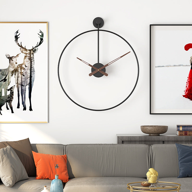 Wandklok voor Woonkamer Circulair Stille Beweging