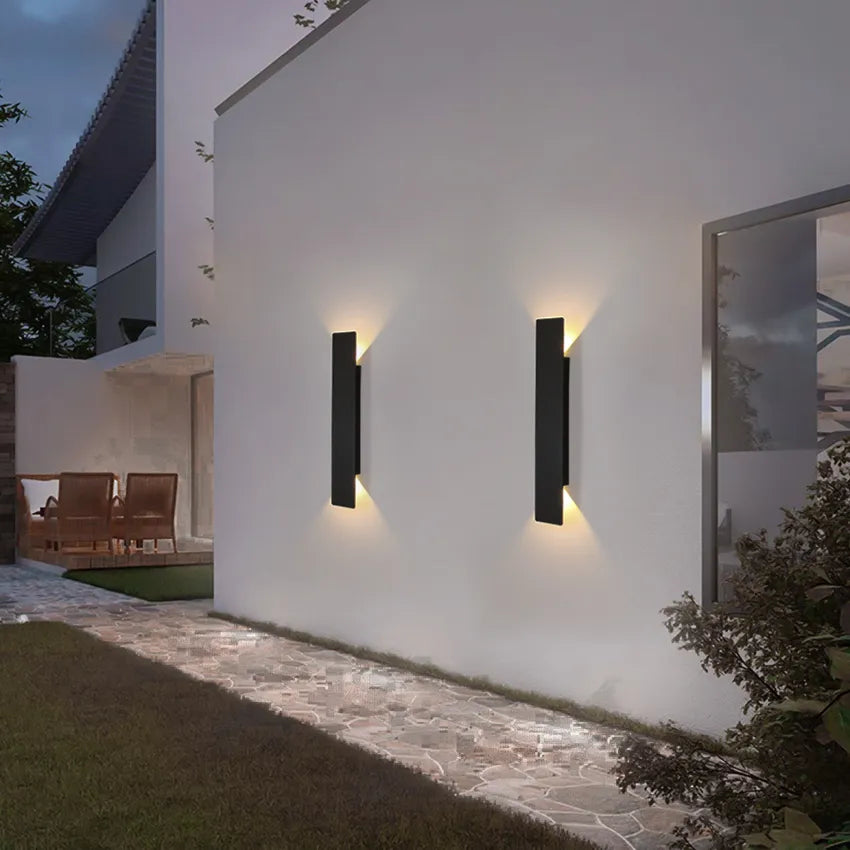 Buiten Wandlamp Aluminium LED Tuinverlichting