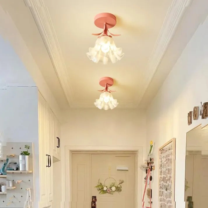 Mini Franse Plafondlamp Flush Mount LED Ceiling Light