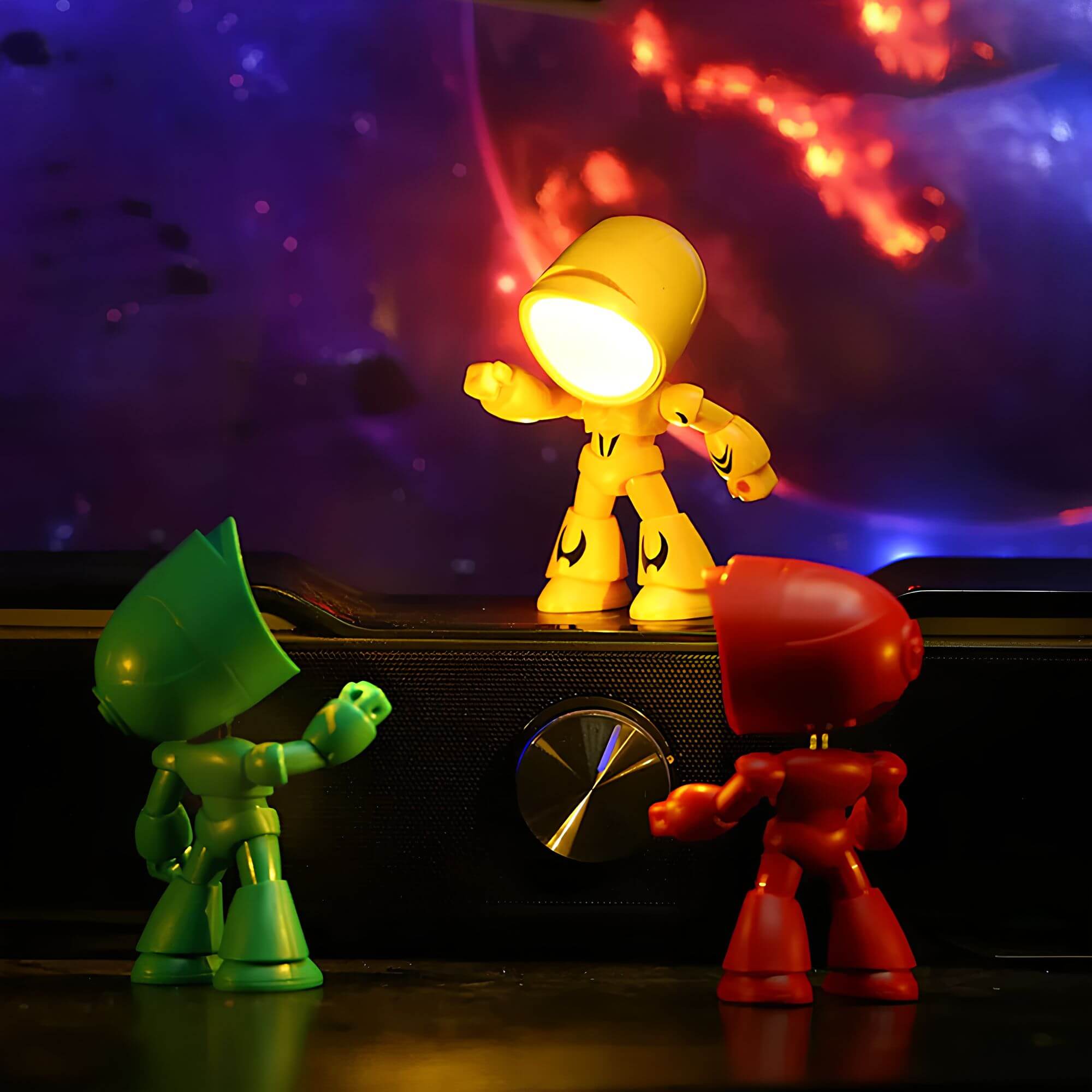 Robot Tafel Lamp Kinderen Verlichting Thuis