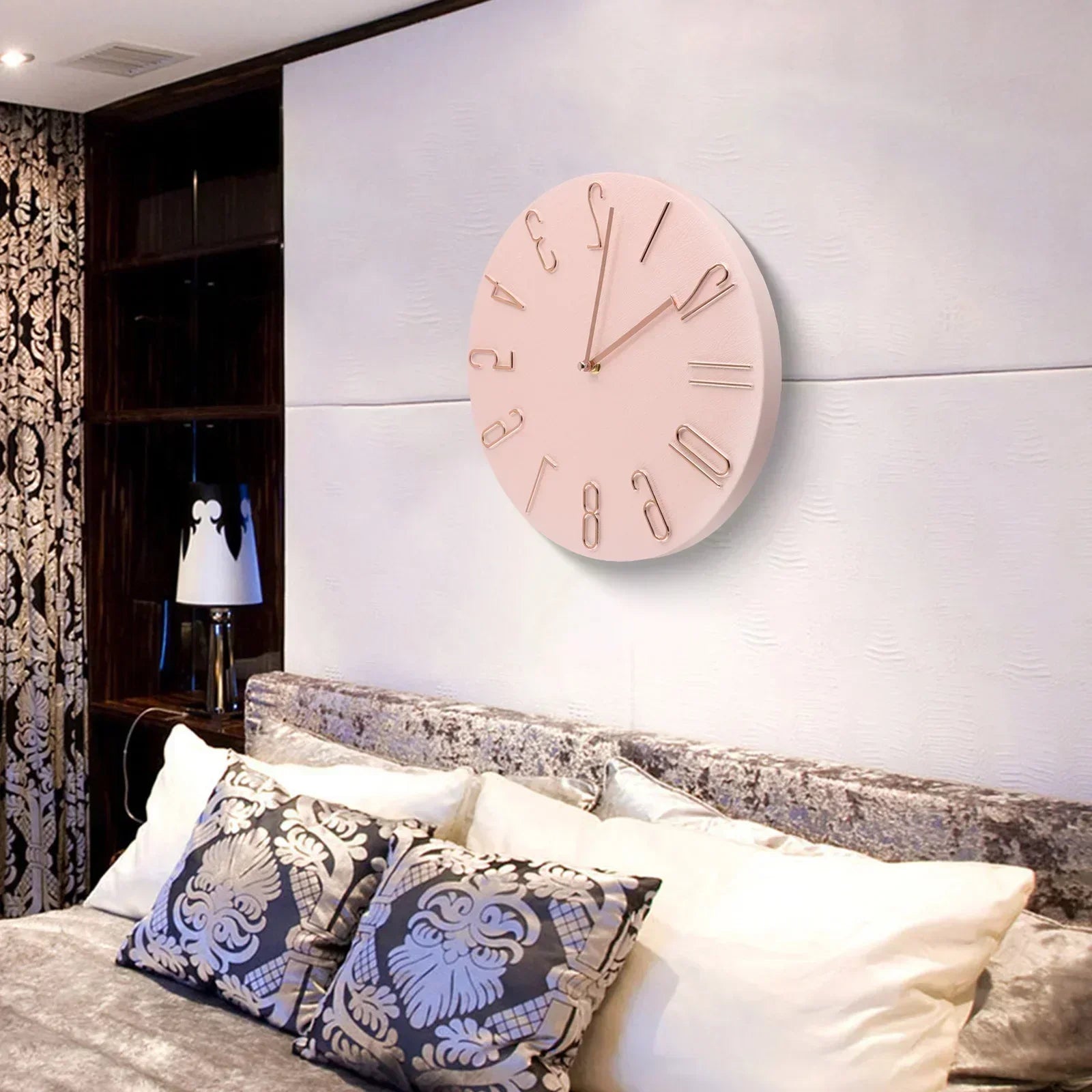Wandklok Voor Thuiswerk - Rond Design Tijdsweergave