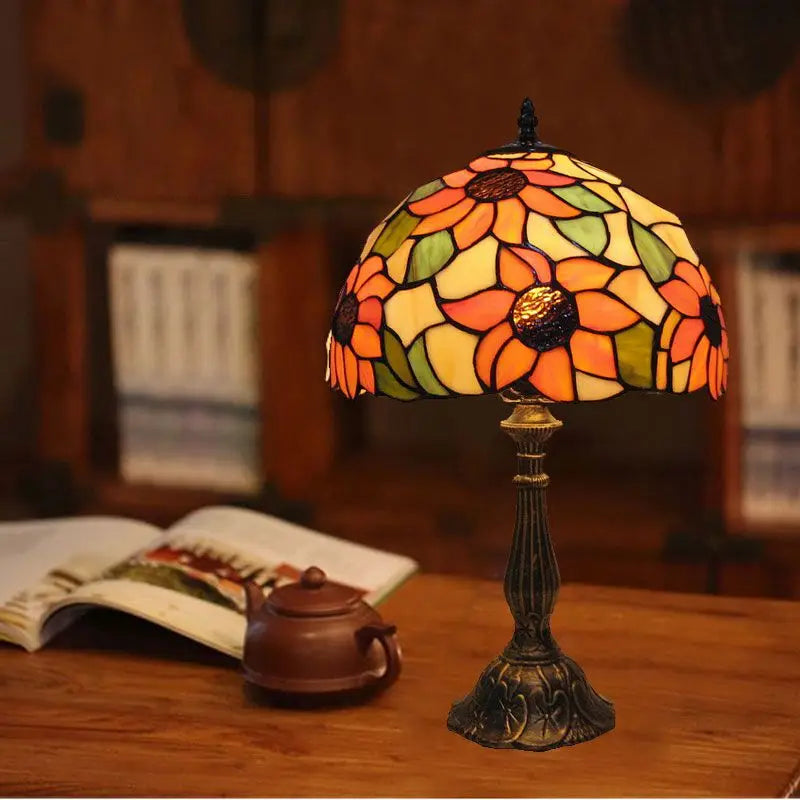 Tafellamp Glas-in-lood Verlichting voor Huisdecoratie
