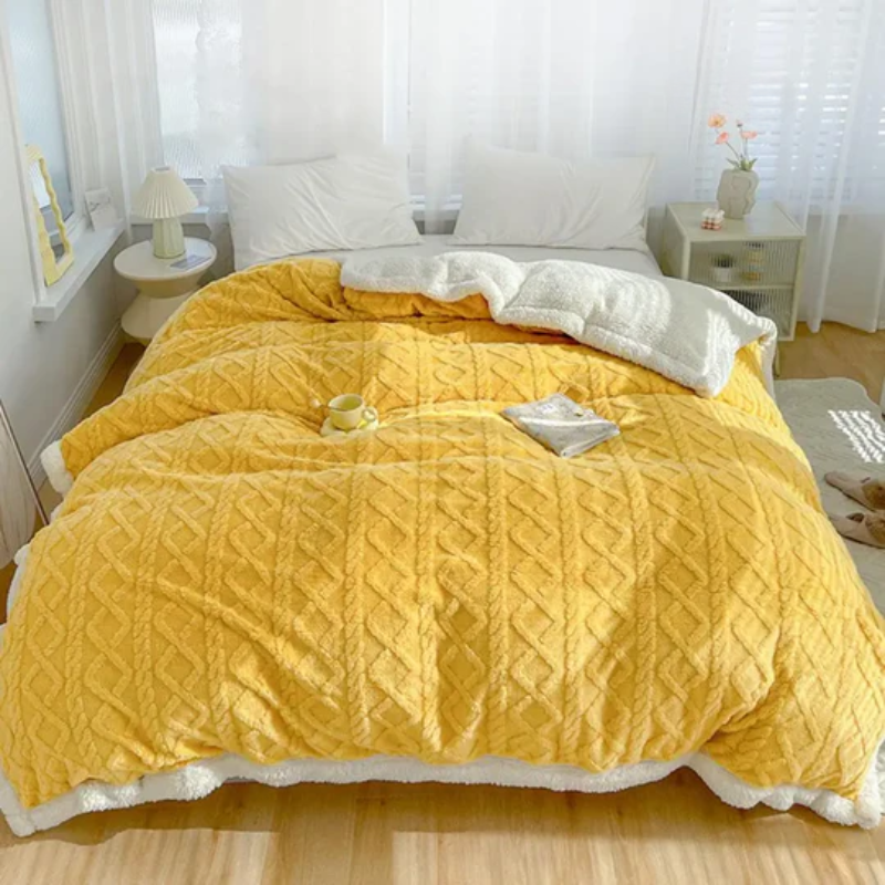 Velours Sofa Dekentje Woondecoratie