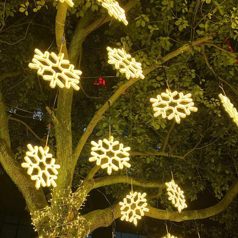 LED Sneeuwvlokverlichting Waterdicht voor Kerstdecoratie