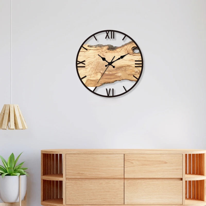 Acryl Wandklok Circular voor Thuis en Kantoor Decor