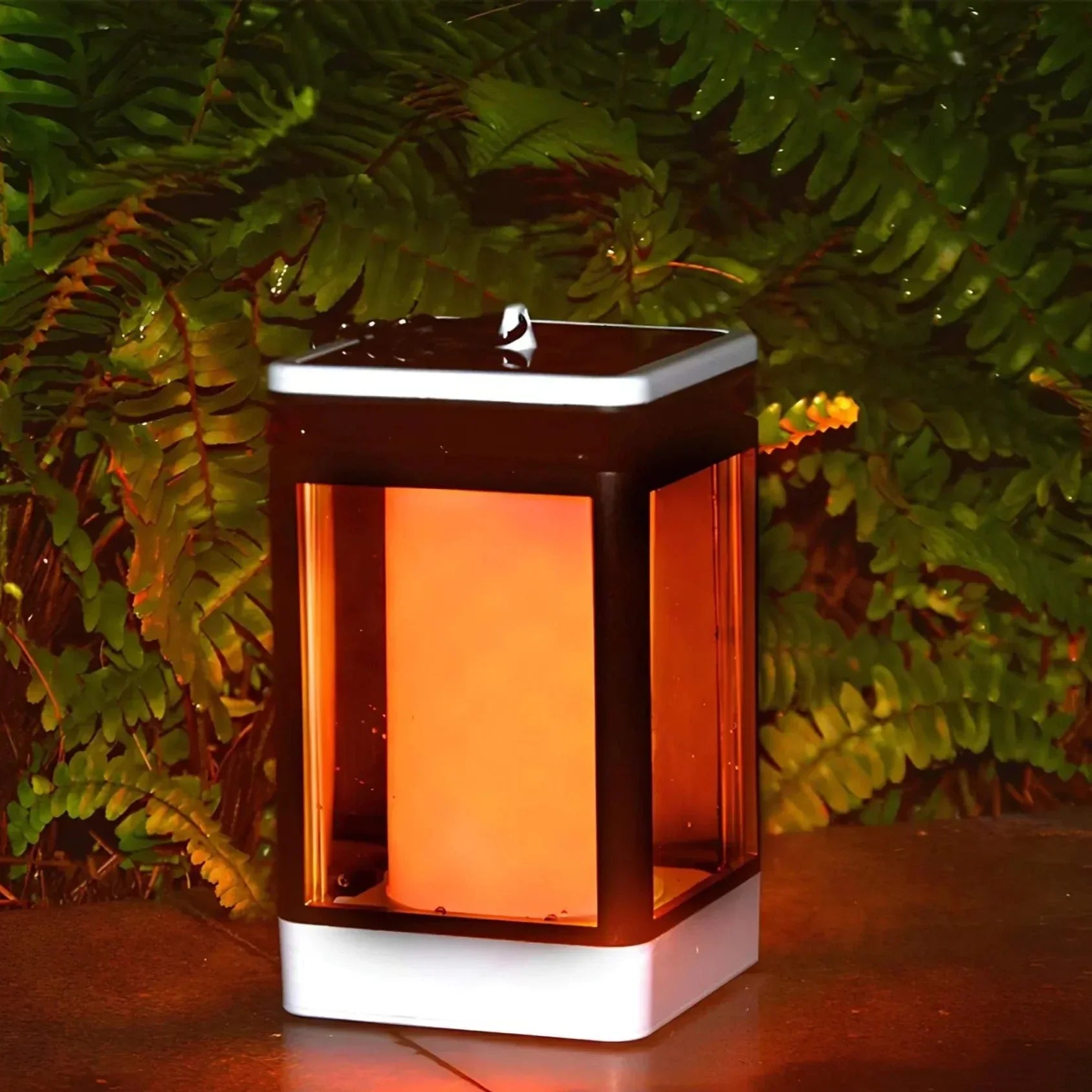 Zonne-energie Tuinfakkel Waterdicht Buitenverlichting Vlam Effect